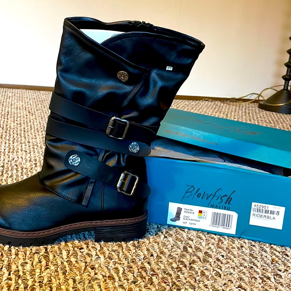 Blowfish Rider Motorcycle Boot. New with box.
